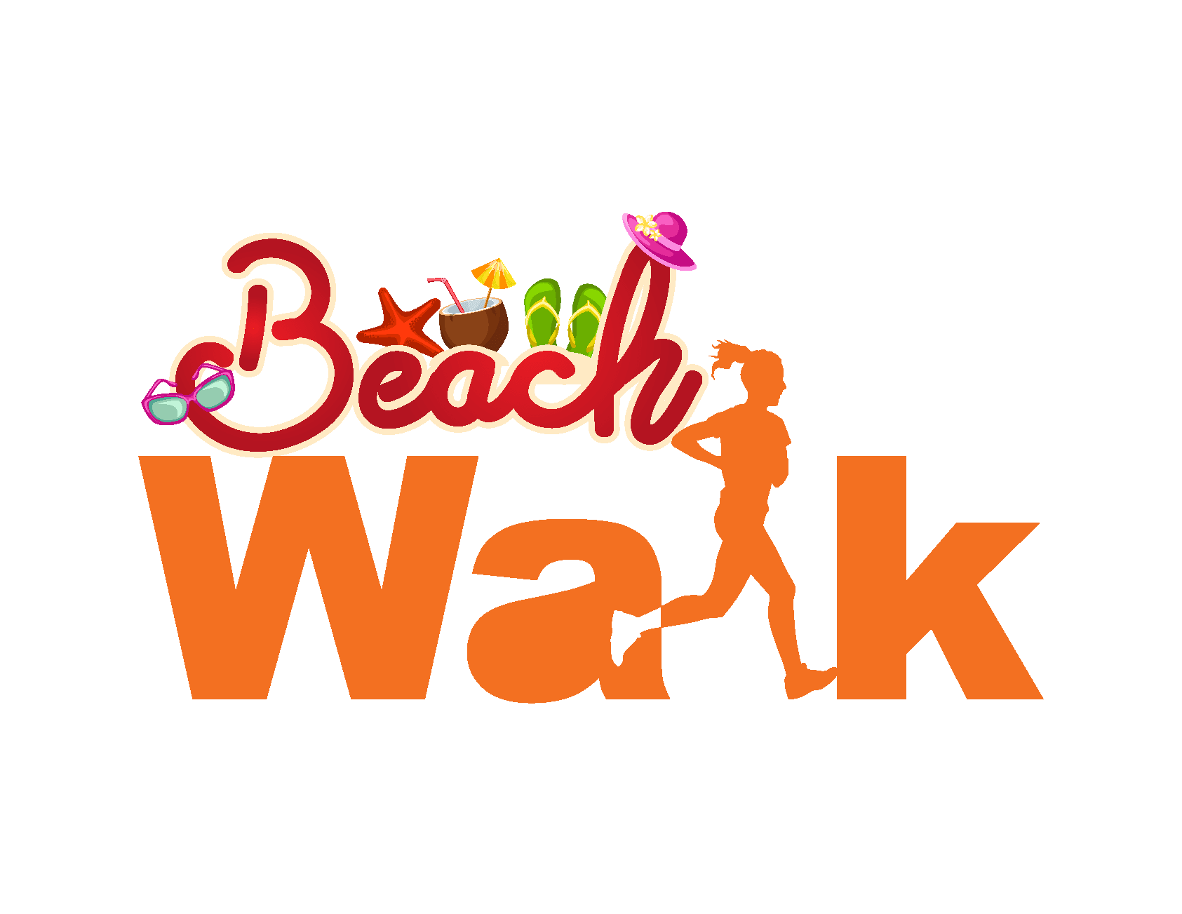 A Beach Walk Hotel Logo Design by LogoSkill.